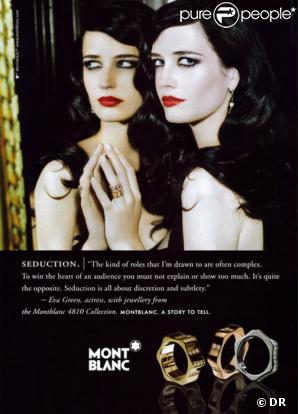 Eva Green sublime pour Montblanc