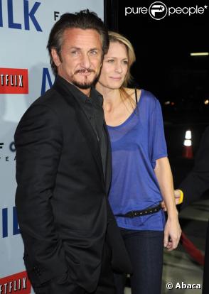 Sean Penn et Robin Wright