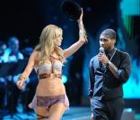 Usher et Heidi Klum