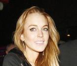 Lindsay Lohan à Londres hier soir