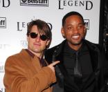 Tom Cruise et Will Smith à la Première de I Am Legend à New York le 11/12/2007
