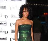 Jada Pinkett Smith, Mme Will Smith, à la Première de I Am Legend à New York le 11/12/2007