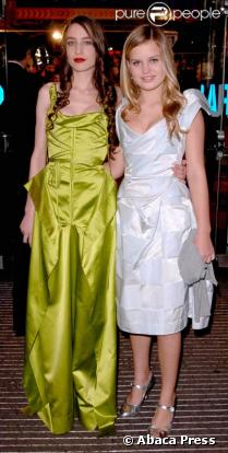 Georgia et Elisabeth Jagger 
