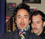 Jude Law et Robert Downey Jr.