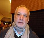 François Berléand à l'inauguration de la boutique Nespresso des Champ-Elysées