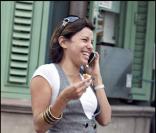 Eva Longoria à Puerto Rico, le 28/11/08, juste morte de rire !
