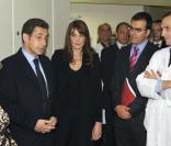 Carla Bruni et Nicolas Sarkozy
