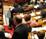 Rachida Dati, à l'Assemblée nationale