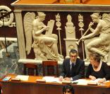 Rachida Dati, à l'Assemblée nationale