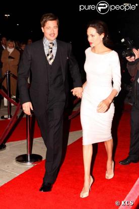 Brad Pitt et Angelina Jolie