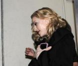Madonna sort du shooting LV