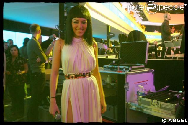 Sofia Essaïdi est au Téléthon