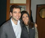 Adeline Blondieau et Robbie Le Blanc, vice-président de la PeTA