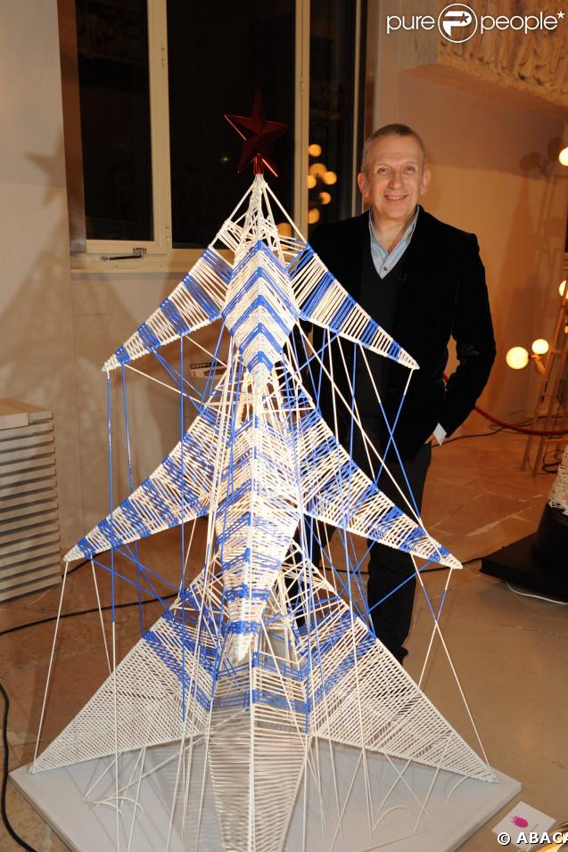 Sapin crée par Jean-Paul Gaultier