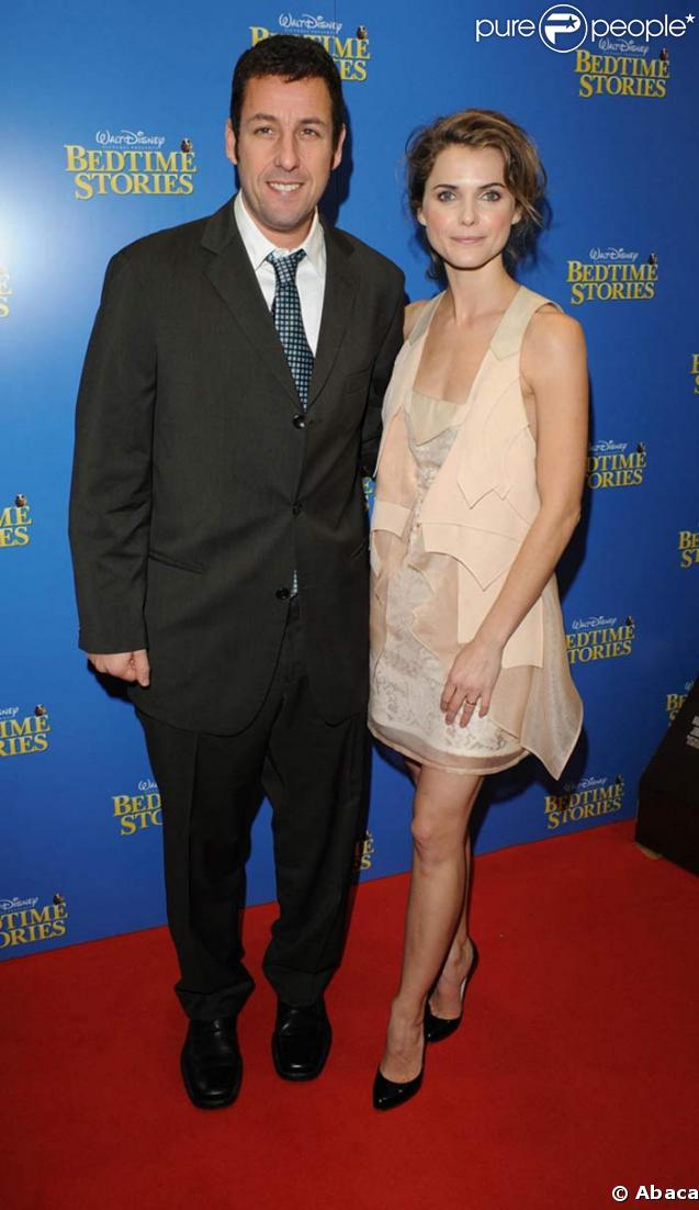 Adam Sandler et Keri Russell