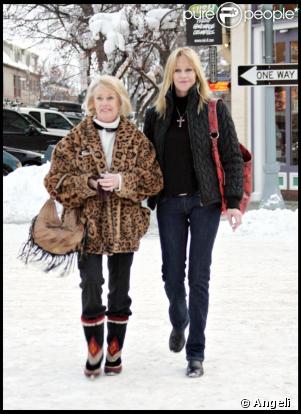 Mélanie Griffith et Tippi Hedren