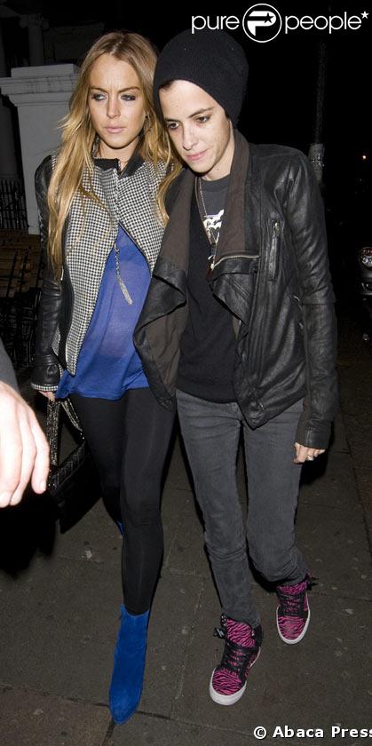 Lindsay Lohan et son amie Samantha Ronson
