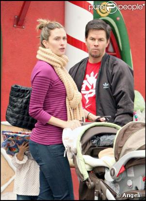 Mark Wahlberg en famille !