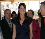 Carla Bruni, au Brésil, le 23 décembre