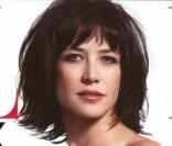 Sophie Marceau pose pour Elle