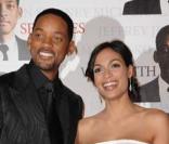 Will Smith et Rosario Dawson lors de la première de Sept Vies à Paris