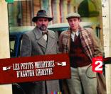L'affiche de la collection  Les Petits meurtres d'Agatha Christie  avec Marius Colucci et Antoine Duléry