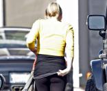 Hilary Duff sort des studios de Culver City