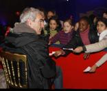 Christophe Hondelatte et son chouchou, un participant de Nouvelle Star 