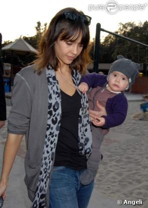 Jessica Alba et sa fille Honor