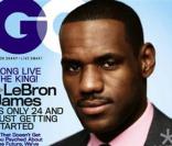 LeBron James pour le magazine GQ, dans lequel on peut voir les photos d\'Isla Fisher