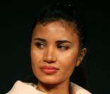 L'actrice indienne Zara Adams 