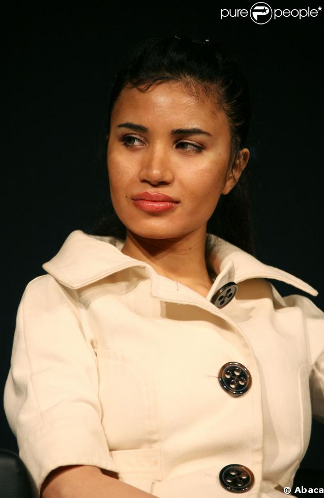L'actrice indienne Zara Adams 