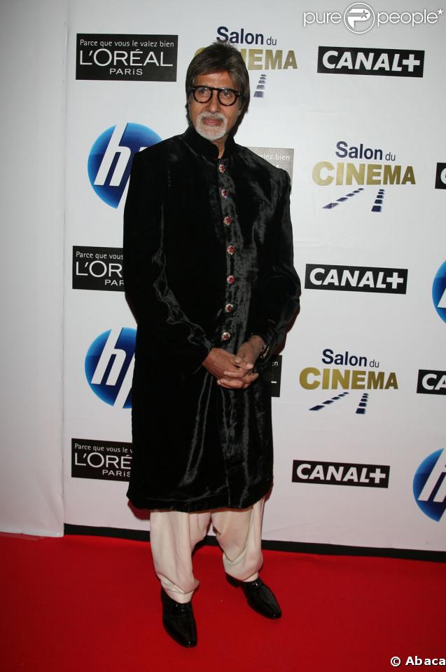 L'acteur indien Amitabh Bachchan 