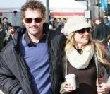 Anne Heche, enceinte et son compagnon James Tupper, au Festival de Sundance