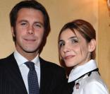 Le Prince Emmanuel Philibert de Savoie et son épouse Clotilde Courau
