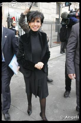 Rachida Dati, un style efficace total black et en jupe, pour féminiser son allure