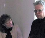 Susan Sarandon et Tim Robbins lors du brunch organisé pour l'investiture de Barack Obama