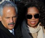Oprah Winfrey et Stedman Garaham ont affronté le froid pour l'investiture de Barack Obama