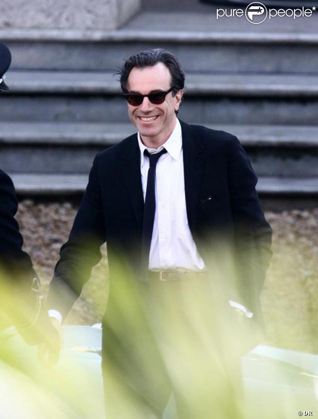 Daniel Day Lewis sur le tournage de Nine
