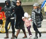 Courteney Cox et sa fille Coco Arquette, non loin de la grand-mère Courteney Copeland, à Central Park