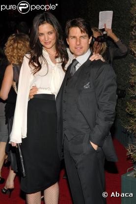 Katie et Tom : tels deux adolescents en plein flirt ! (Gala de Los Angeles - 22 mars 2007)