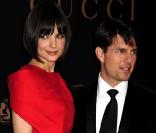 Bigrement élégants, Katie et Tom ont illuminé le gala de charité signé Gucci pour l'Unicef  (6 février 2008) 