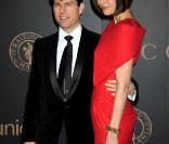 Regards profonds, sourires légers : les deux amoureux aggisent de façon coordonnée (gala de charité Gucci - 6 février 2008) 