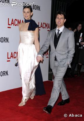 Katie et Tom main dans la main à l'ouverture d'un musée à LA (9 février 2008)
