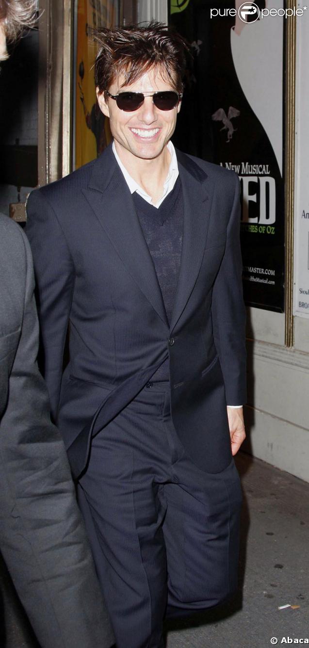 Tom Cruise à la Première de la pièce 