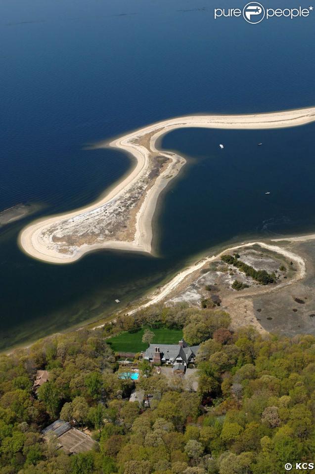 La sublime maison que Brad et Angie ont loué à Long Island.