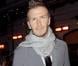 David est devenu accro au look dandy et ne quitte plus ses costumes. Tout de gris vêtu à la soirée de Vogue à Milan. Un petit sourire et ce serait vraiment parfait...(janvier 2009) 