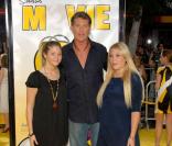 David Hasselhoff et ses deux filles: Taylor-Ann et Hayley Amber