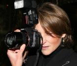 Marie-Laure de Villepin au défilé Franck Sorbier hier à Paris