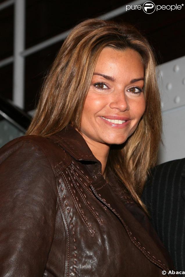 Ingrid Chauvin au défilé Franck Sorbier hier à Paris